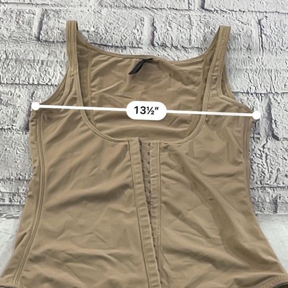 Women’s Maryland Monroe Tan 15 Hook Closure Breathable Shapewear Only (L) DN09 - Picture 8 of 9